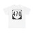 Virginia 470 1980 (Virginia) (Road Sign) T-Shirt