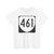 Virginia 461 1980 (Virginia) (Road Sign) T-Shirt