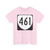 Virginia 461 1980 (Virginia) (Road Sign) T-Shirt