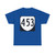 Virginia 453 1980 (Virginia) (Road Sign) T-Shirt