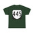 Virginia 445 1980 (Virginia) (Road Sign) T-Shirt