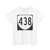 Virginia 438 1980 (Virginia) (Road Sign) T-Shirt