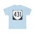 Virginia 431 1980 (Virginia) (Road Sign) T-Shirt
