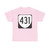 Virginia 431 1980 (Virginia) (Road Sign) T-Shirt