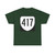 Virginia 417 1980 (Virginia) (Road Sign) T-Shirt