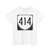 Virginia 414 1980 (Virginia) (Road Sign) T-Shirt