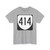 Virginia 414 1980 (Virginia) (Road Sign) T-Shirt