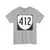 Virginia 412 1980 (Virginia) (Road Sign) T-Shirt