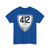 Virginia 412 1924 (Virginia) (Road Sign) T-Shirt