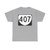 Virginia 407 (Virginia) (Road Sign) T-Shirt
