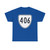 Virginia 406 1956 (Virginia) (Road Sign) T-Shirt (09a1ef)