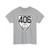 Virginia 406 1924 (Virginia) (Road Sign) T-Shirt (0bb7b9)