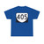 Virginia 405 (Virginia) (Road Sign) T-Shirt