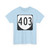 Virginia 403 1980 (Virginia) (Road Sign) T-Shirt