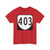 Virginia 403 1980 (Virginia) (Road Sign) T-Shirt