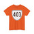 Virginia 403 1956 (Virginia) (Road Sign) T-Shirt