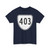 Virginia 403 1956 (Virginia) (Road Sign) T-Shirt