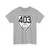 Virginia 403 1924 (Virginia) (Road Sign) T-Shirt
