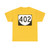 Virginia 402 (Virginia) (Road Sign) T-Shirt