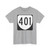 Virginia 401 1980 (Virginia) (Road Sign) T-Shirt