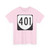 Virginia 401 1980 (Virginia) (Road Sign) T-Shirt
