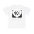 Virginia 401 (Virginia) (Road Sign) T-Shirt