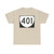 Virginia 401 (Virginia) (Road Sign) T-Shirt
