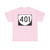 Virginia 401 (Virginia) (Road Sign) T-Shirt