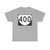Virginia 400 (Virginia) (Road Sign) T-Shirt