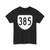 Virginia 385 1980 (Virginia) (Road Sign) T-Shirt