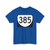 Virginia 385 (Virginia) (Road Sign) T-Shirt