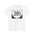 Virginia 381 (Virginia) (Road Sign) T-Shirt