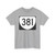 Virginia 381 (Virginia) (Road Sign) T-Shirt