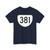Virginia 381 (Virginia) (Road Sign) T-Shirt