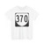 Virginia 370 1980 (Virginia) (Road Sign) T-Shirt