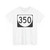 Virginia 350 (Virginia) (Road Sign) T-Shirt