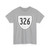 Virginia 326 1956 (Virginia) (Road Sign) T-Shirt