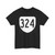 Virginia 324 1980 (Virginia) (Road Sign) T-Shirt
