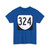 Virginia 324 1980 (Virginia) (Road Sign) T-Shirt