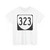 Virginia 323 1980 (Virginia) (Road Sign) T-Shirt
