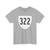 Virginia 322 1956 (Virginia) (Road Sign) T-Shirt