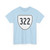 Virginia 322 1956 (Virginia) (Road Sign) T-Shirt