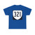 Virginia 321 1980 (Virginia) (Road Sign) T-Shirt