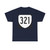Virginia 321 1980 (Virginia) (Road Sign) T-Shirt