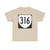 Virginia 316 1980 (Virginia) (Road Sign) T-Shirt