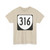 Virginia 316 1980 (Virginia) (Road Sign) T-Shirt
