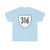 Virginia 316 1956 (Virginia) (Road Sign) T-Shirt