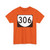 Virginia 306 (Virginia) (Road Sign) T-Shirt