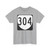 Virginia 304 1980 (Virginia) (Road Sign) T-Shirt