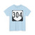 Virginia 304 1980 (Virginia) (Road Sign) T-Shirt